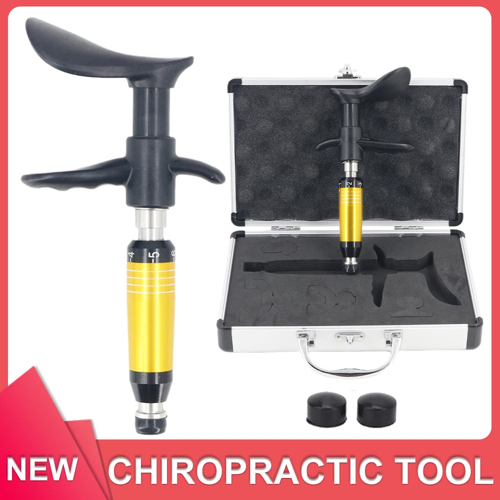 

Chiropractic Adjusting Tool Manual Activation Therapy New Spine Correction Tools Spinal Adjustment 6 Levels 300N Massage Gun