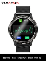 ecg ppg 2022 new smart watch men women body temperature sport fitness tracker smartwatch life waterproof hr bp bo test watches
