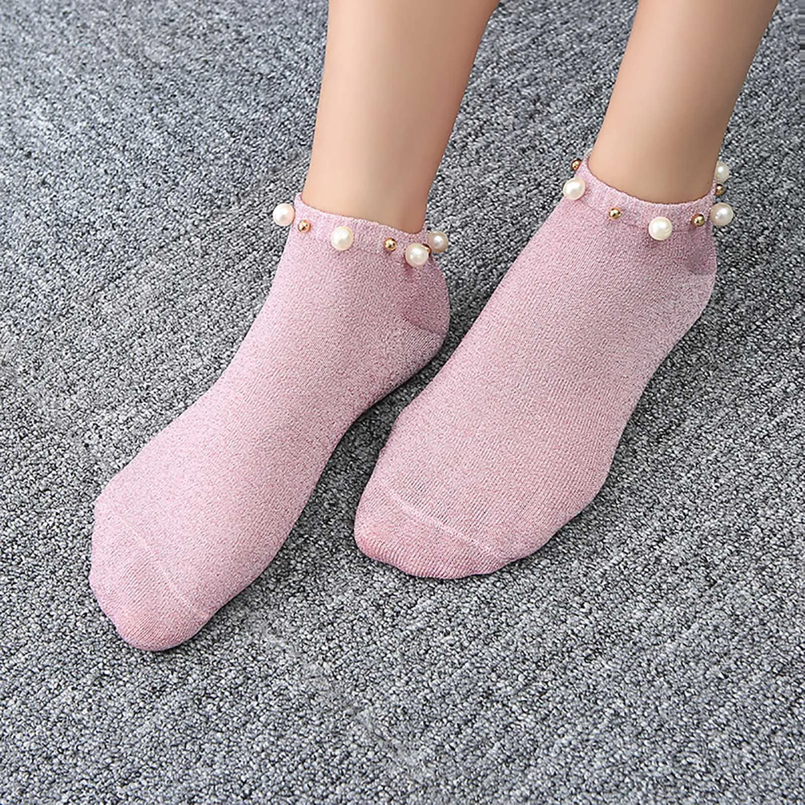 

Носки женские короткие из дышащего хлопка, 1 пара