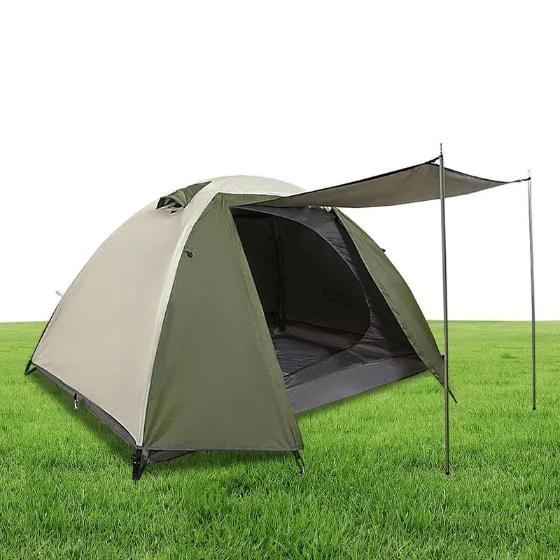 

Camping Tent Portable 2 Person Lightweight Windproof Backpacking Tent Outdoor Gear Easy Setup Sun Shelter Tent For Fishing