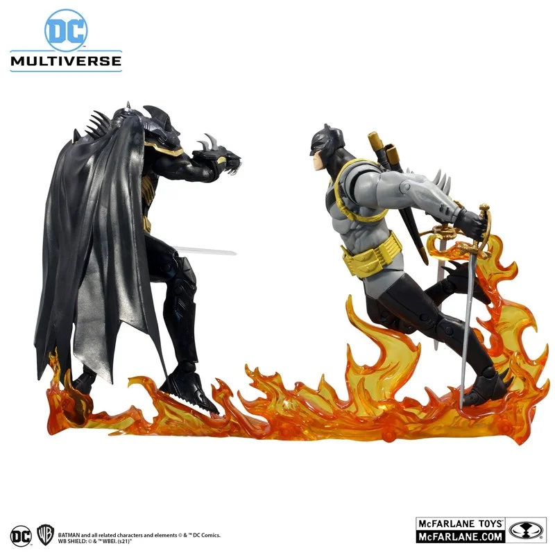 

【spot】 McFarlane DC Comics Action Figure Figure White Knight Duo Set action figure model children's gift