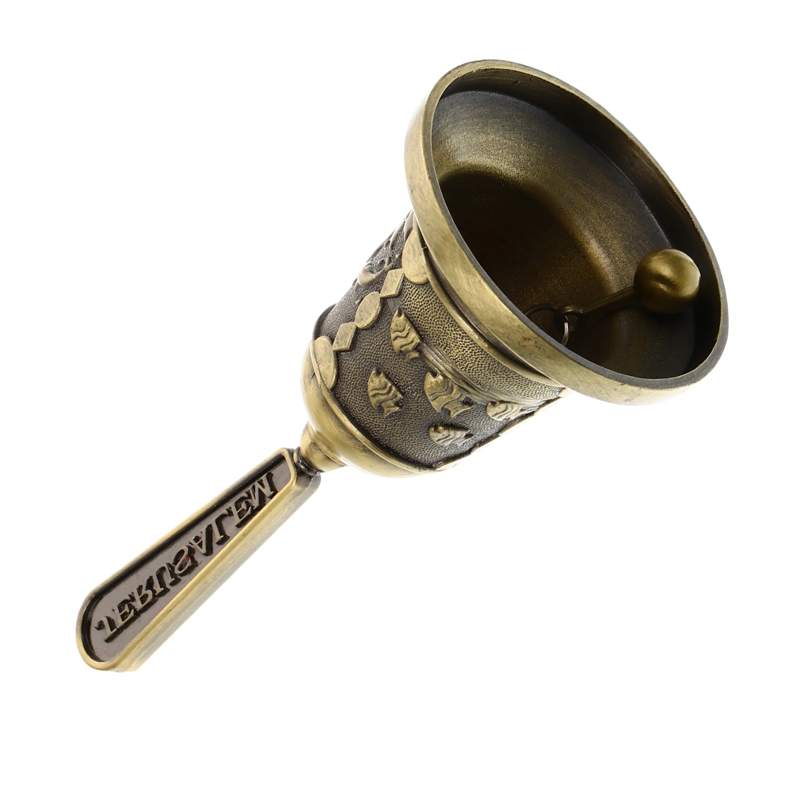 

Hand Bell Retro Hand Call Bell Loud Handbell Wedding Bell Reception Bell Restaurant Call Bell Meeting Alarm Bell Jingle