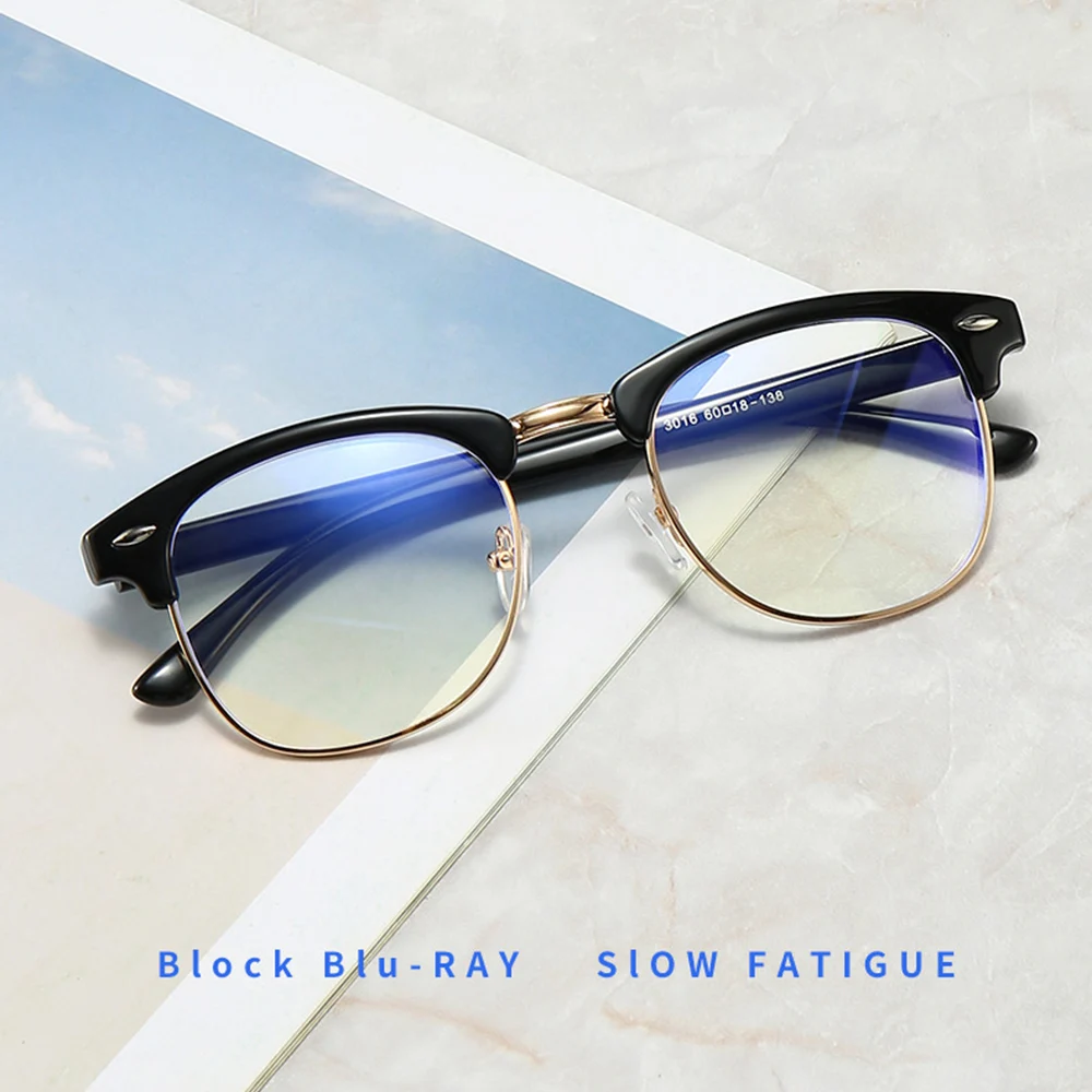 

Hand Made Frame Round Lightweight Black Frame Spectacles Multi-coated Lenses Fashion Reading Glasses +0.75 To +4