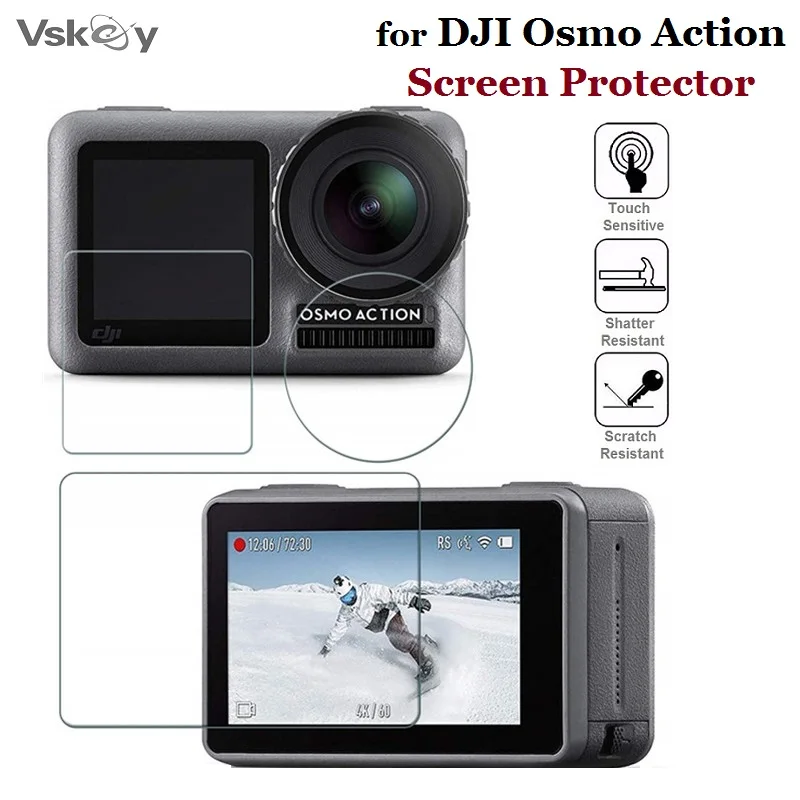 

Закаленное стекло для экшн-камеры DJI Osmo, 30 шт.