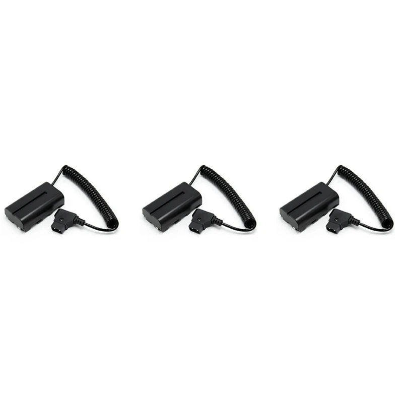 Новый 3х спиральный D-Tap к L-серии F550 аккумуляторный кабель для Sony Feelworld/Atomos Shinobi