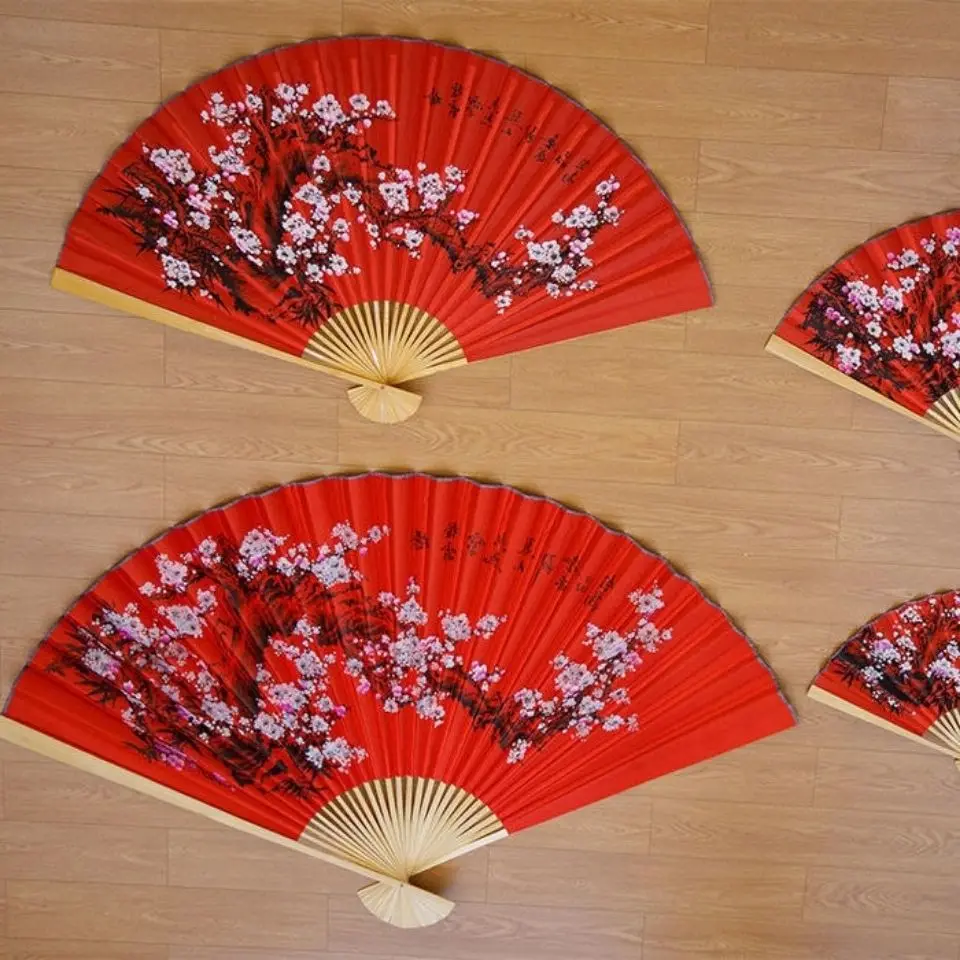 

Giant Giant Fan Photography Props Decoration Home Furnishings Folding Fan Hanging Wall Craft Hanging Fan
