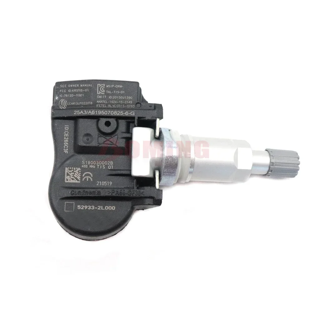 Hyundai I10 I30 Kia Ceed TPMS Система Контроля Давления В Шинах 433 МГц Датчик Автомобильного