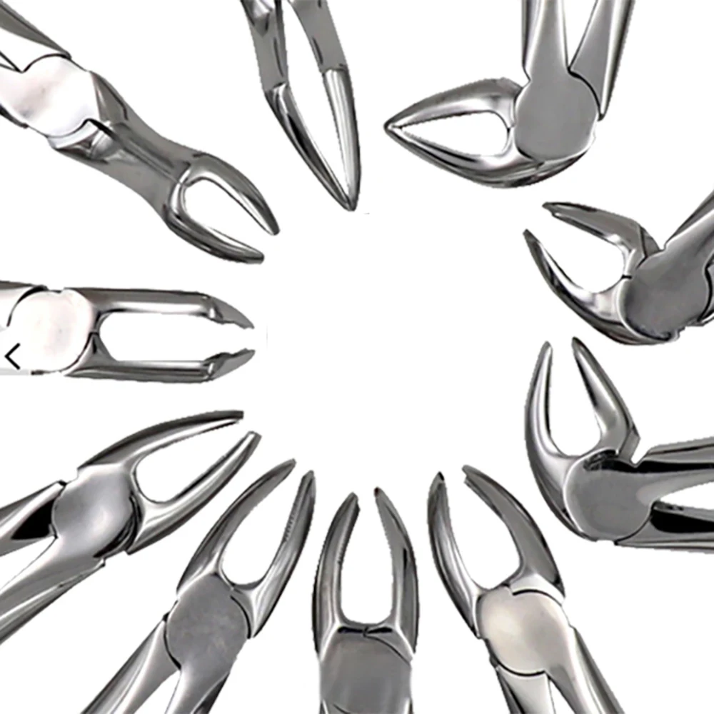 Tooth Extracting Forceps Dental Pliers For Dentist kit Dental Surgical Extraction Instrument Adults/Kids Dentistry Materials