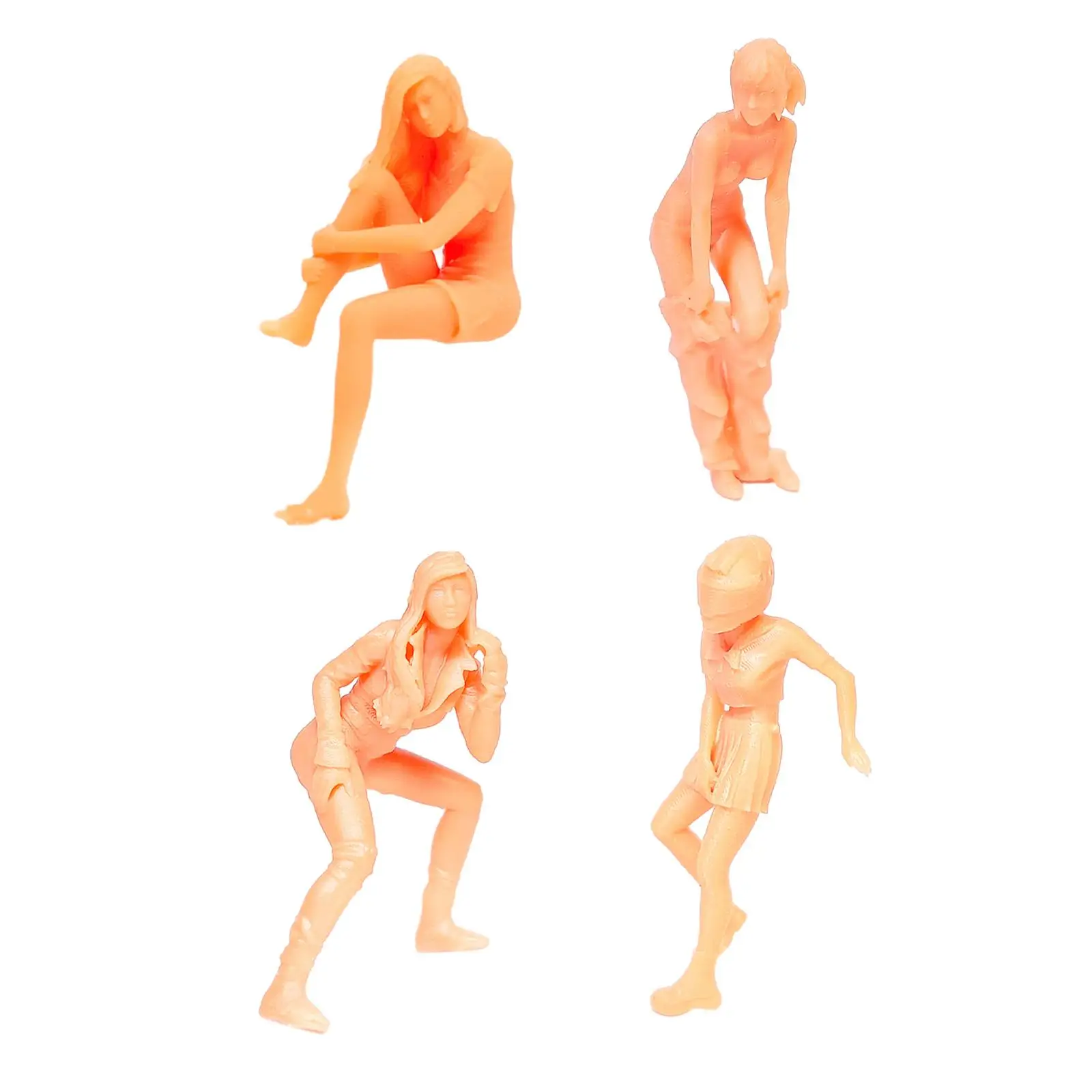 1/64 фигурки куклы-персонажи ролевые игры архитектурные миниатюры из смолы