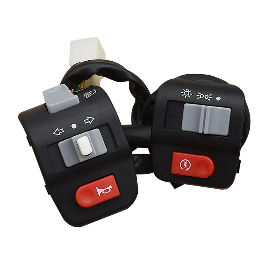 

2 Pieces Motorcycle Handlebar Switches For Yamaha And Other Motorcycles
