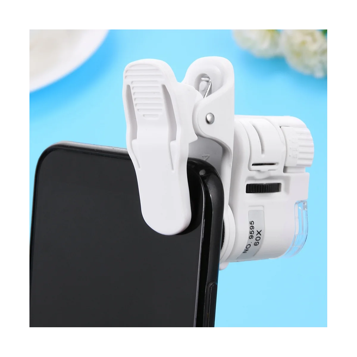 Универсальная 60-кратная портативная мини-камера со светодиодной лампой