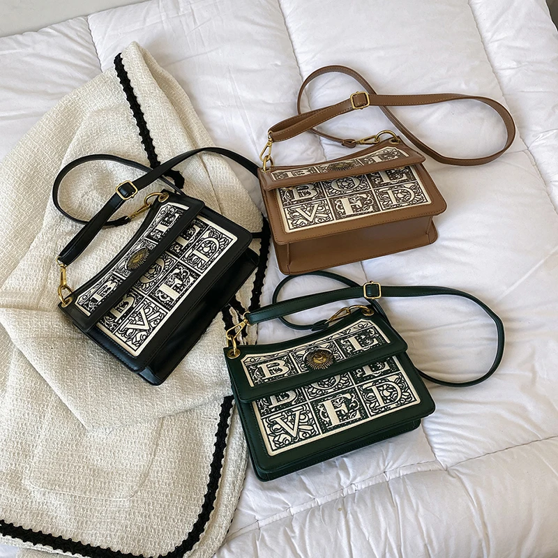 Fashion Shoulder Tote Bags For Women 2023 New Trend Luxury Designer Sling Crossbody Bags Female Pu Leather Handbags High Quality