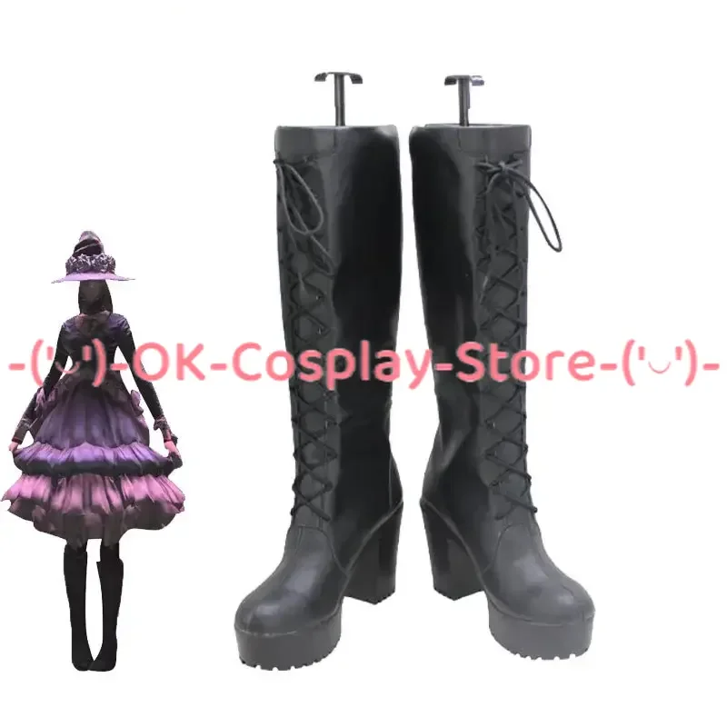 FF14 Edda обувь для косплея из искусственной кожи Хэллоуина аксессуары на заказ