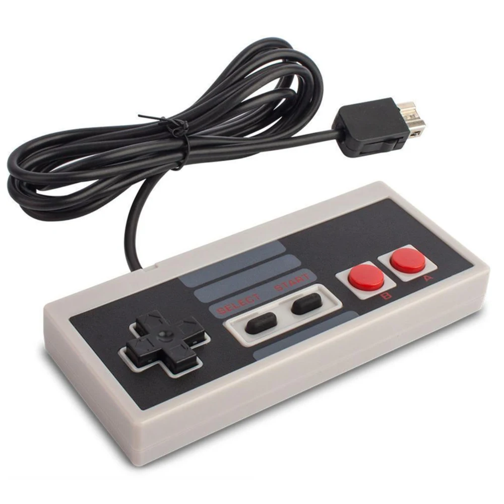 

Игровая консоль для NES Classic Edition Mini Wii, контроллер для видеоигр, джойстик Mando в ретро стиле для NES, контроллер Manette