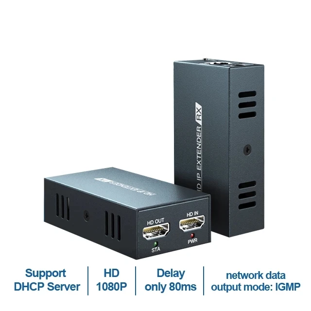 HDMI-удлинитель по IP/TCP 200 м HDMI к Rj45 Ethernet-удлинитель кабелю Cat5e/6 поддержка 1 TX ко