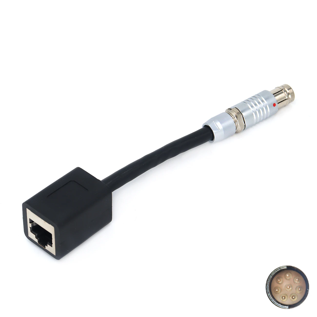 Фото Кабель для передачи данных Ethernet Fischer 8-Pin на RJ45 (гнездо) для Phantom VEO-S |   UHS |   Серия T |   v2640 Онис |   Камера Flex4K №2