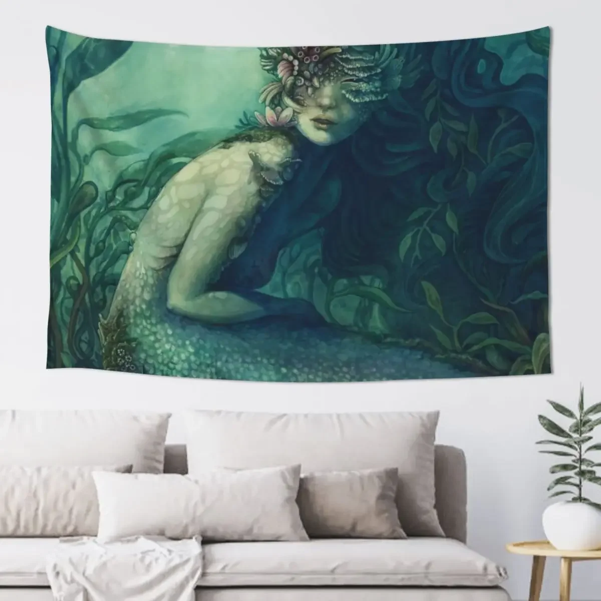 Dwynwen гобелен с русалкой
