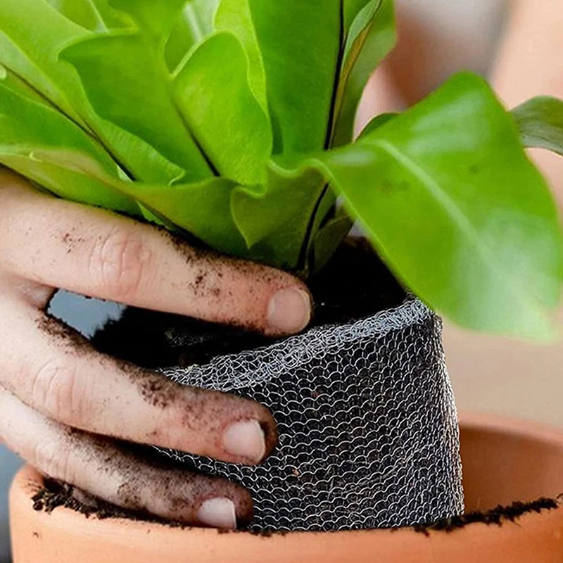 Металлические сетчатые пакеты из нержавеющей стали для цветов и растений укусов