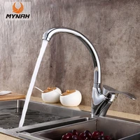 mynah kitchen faucet single hole spout kitchen sink mixer taps hot and cold water tap torneira cozinha m5901