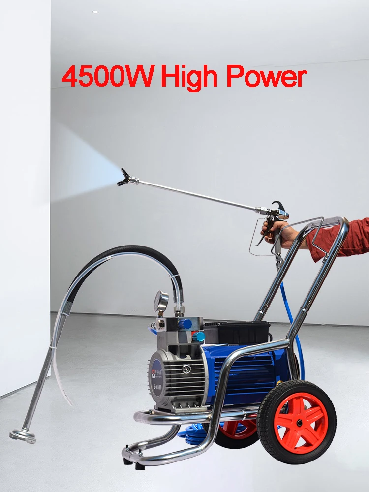 

2023 High-pressure Electric Airless Paint Sprayer Painting Machine Tool New Airless Spraying Machine Airless Spray Gun