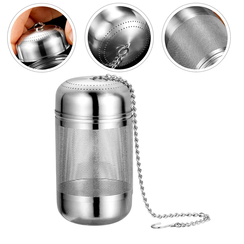 

Tea Strainer Infuserloose Mesh Seasoning Filter Steeperfine Leaf Filters Soup Chain Seasonings Diffuser Cooking Infusers