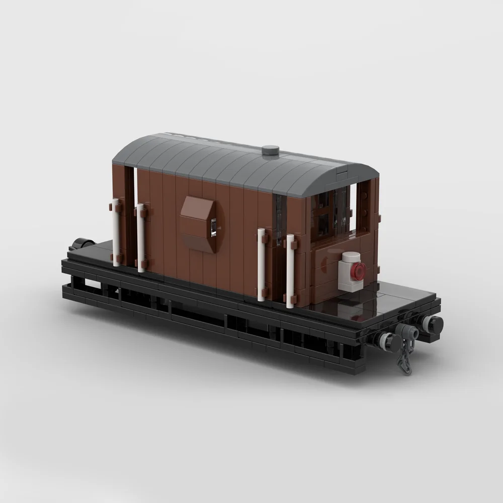 Конструктор BR Steam Crane Rail Guards Van вагон Хоппер Mk1 сборный конструктор для