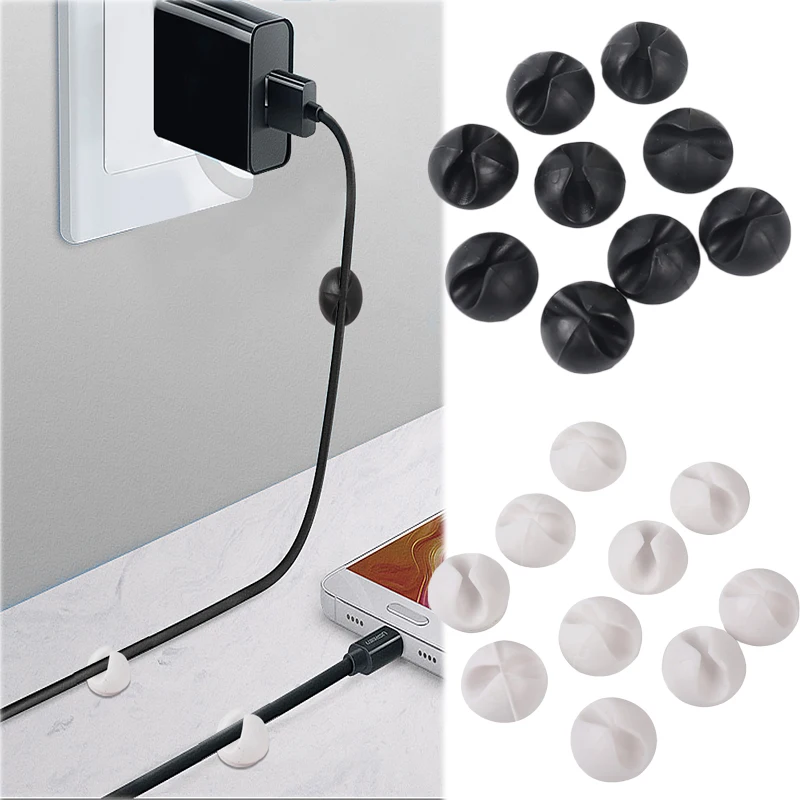 

20Pcs Car Dashboard Cable Line Holder for Car USB Charging Auto Interior Accessories Tidy Organizer Holder
