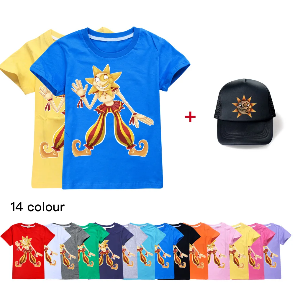 

Новейшая Детская Хлопковая футболка для мальчиков, футболки с мультяшным принтом плохих парней, детские мягкие Топы с коротким рукавом, лет...