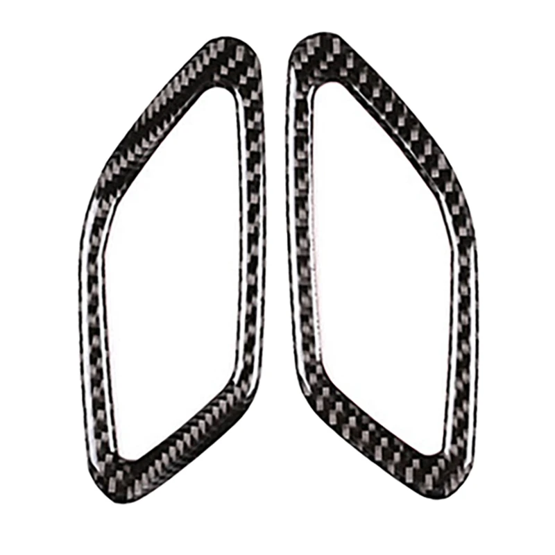 

Car Soft Carbon Fiber Dashboard Air Outlet Frame Cover Trim For Mercedes-Benz CLA 2015-2019