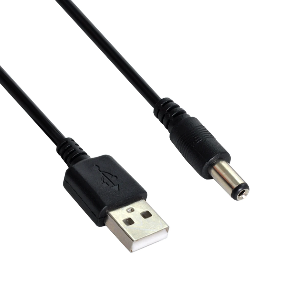 Кабель CY 80 см постоянный ток 5 В USB 2 0 тип A Штекер 5x2 1 мм штекер питания постоянного