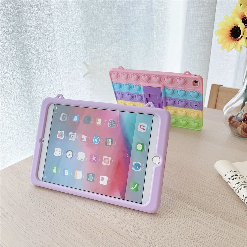 Relive Stress Push Pop Tablet Cases For Apple iPad 2 3 4 3rd 4th 9.7