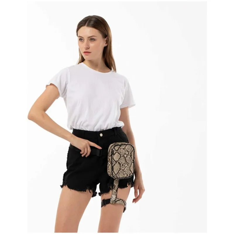 

2023 New Fishing Net Socks Tight Wallet Thigh Women's Strap Waist Bag