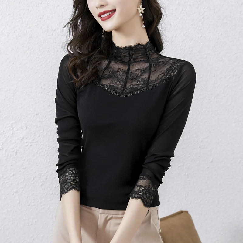 Женская приталенная рубашка из яркого шелка однотонная Повседневная