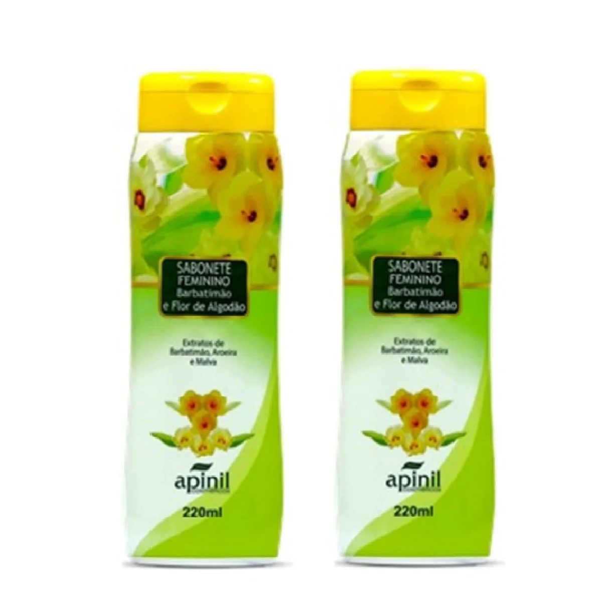

Barbatimao Intimo Soap and Algodao Flower 210ml Kit 40 Un