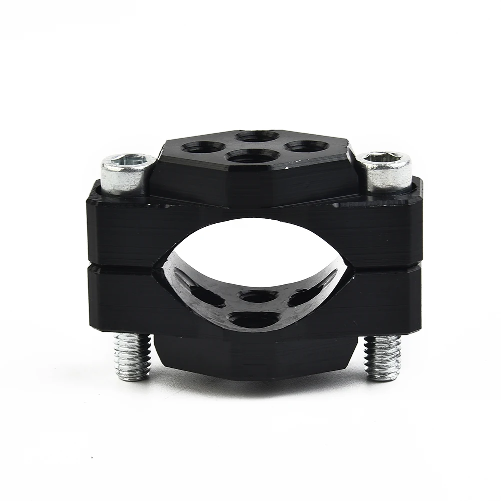 

17-32mm Motorcycle Handlebar Bumper Mount Bracket Clamp Black For LED Spot Fog Light Aluminum Alloy Car Accessories