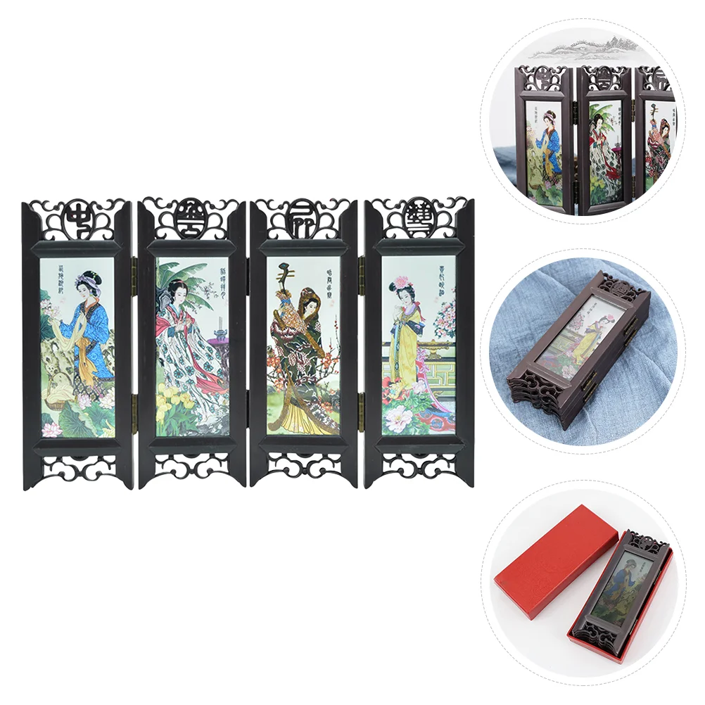 

Thick Screen Panel Panel Screen Folding Screen Divider Partitions Panel Screen Small Folding Screen Decoration
