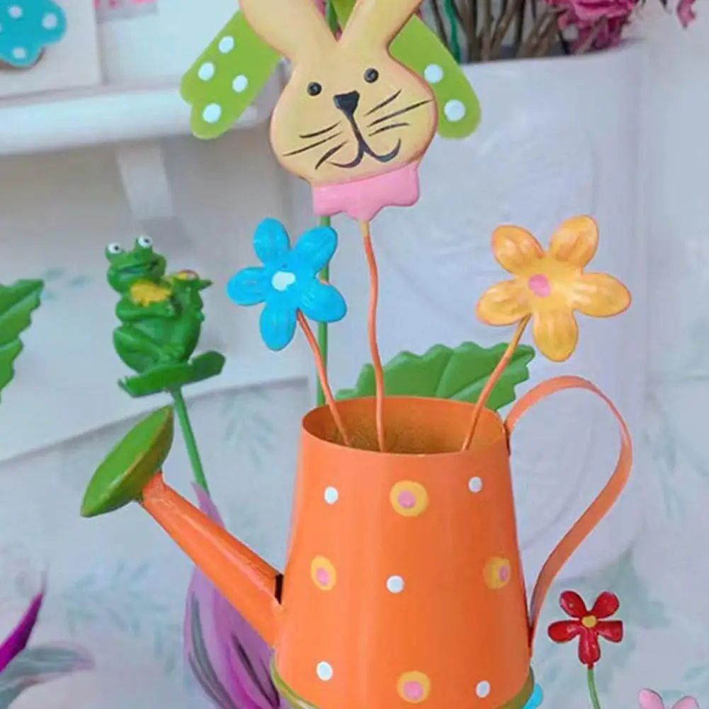 

Flower Arrangement Metal Pot Flowers Potted Plant Nursery Flower Decor Pots Outdoor Decoration Stakes Decoracion N6j3