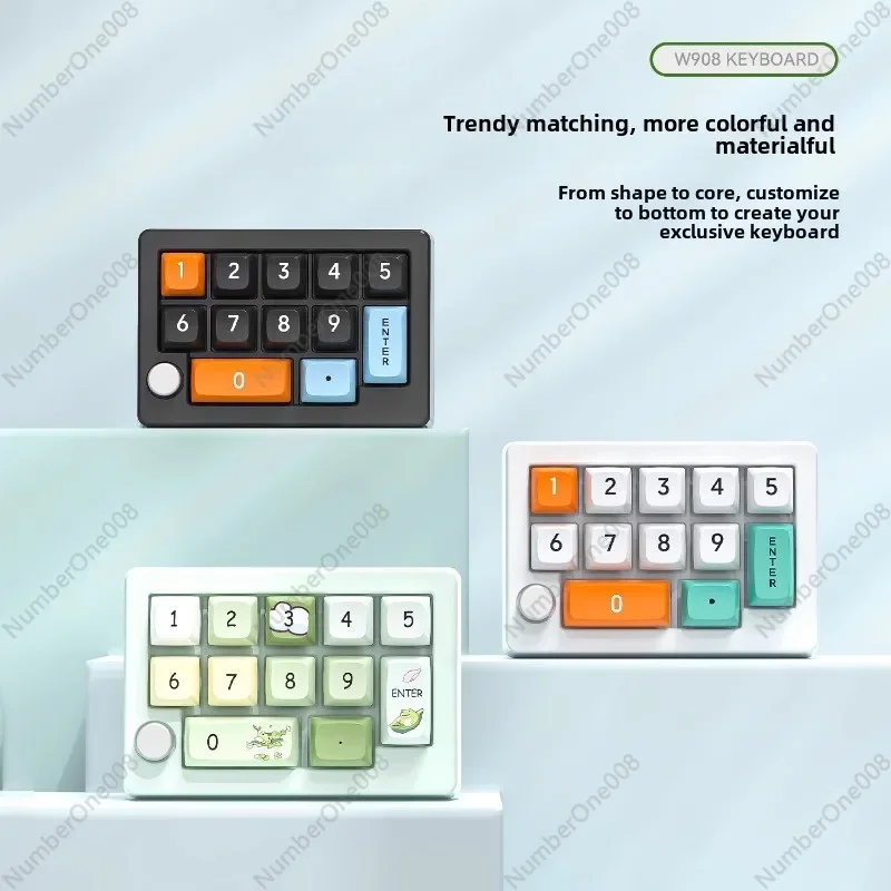 Цифровая клавиатура Механическая Мини-макропрограммирование Встроенные