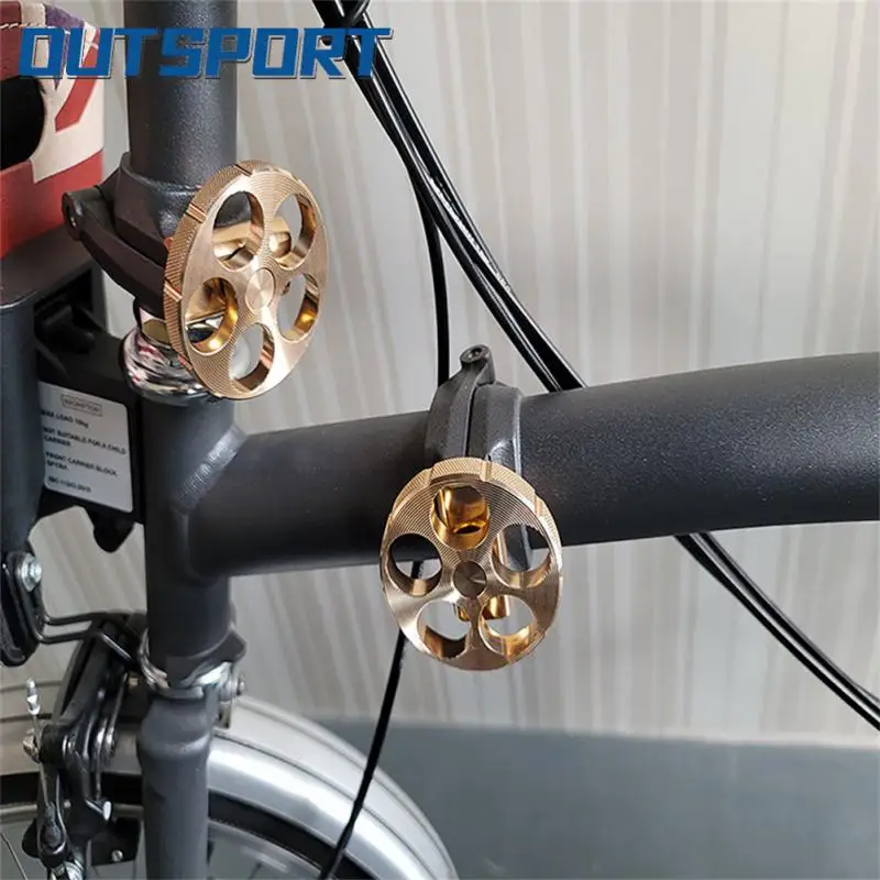 

Anti-skid Aluminum Faucet Special Aluminum Alloy Round Five-hole Handle Folding Bike Accessories Cnc Processing