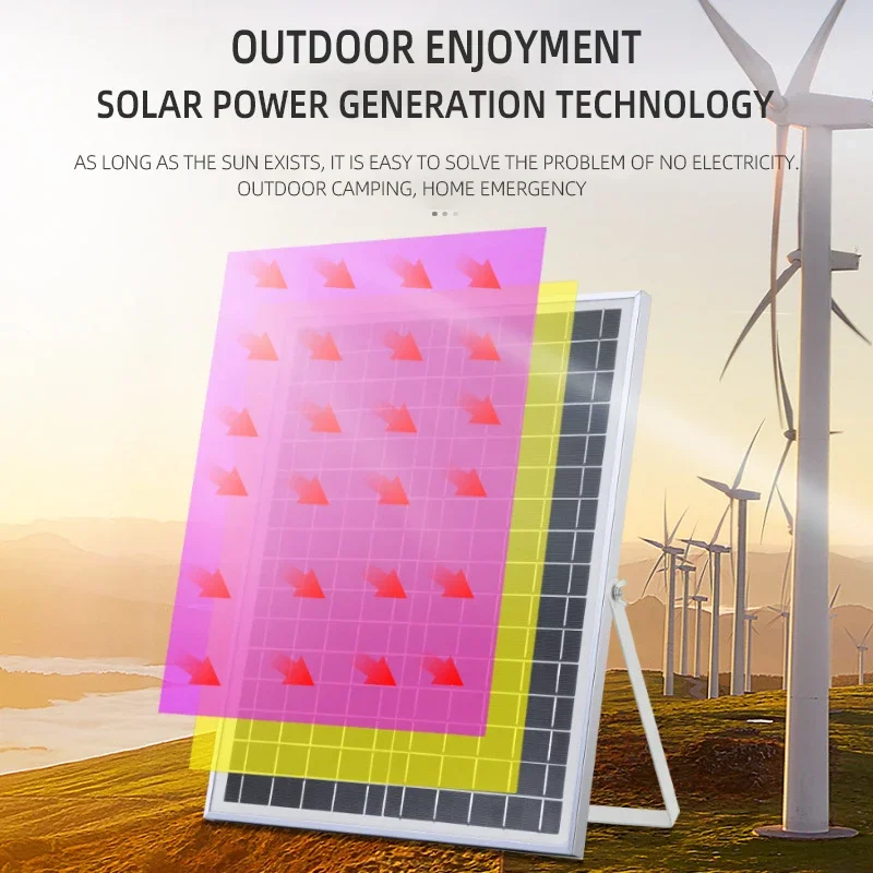 Напольный вентилятор на солнечной батарее 16-дюймовые вентиляторы с