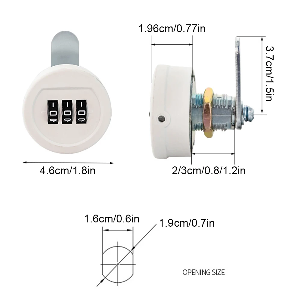 Надежный замок для шкафа долговечное решение безопасности 2 · Легко установить