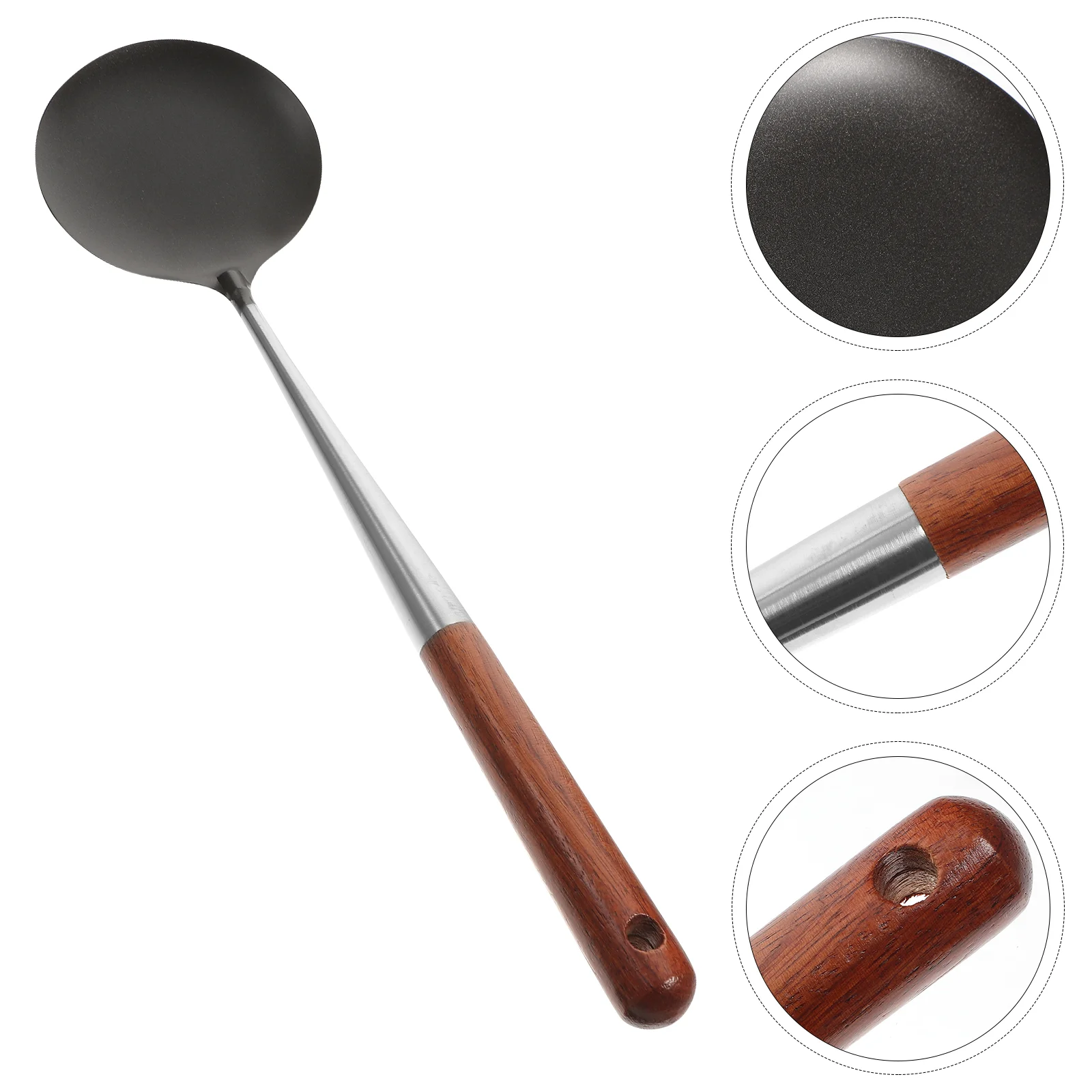 

Handle Kitchen Spoon Stainless Steel Scoop Achappam Mold Frying Snack Handle Spoon Metal Frying Scoop Pancake Mold