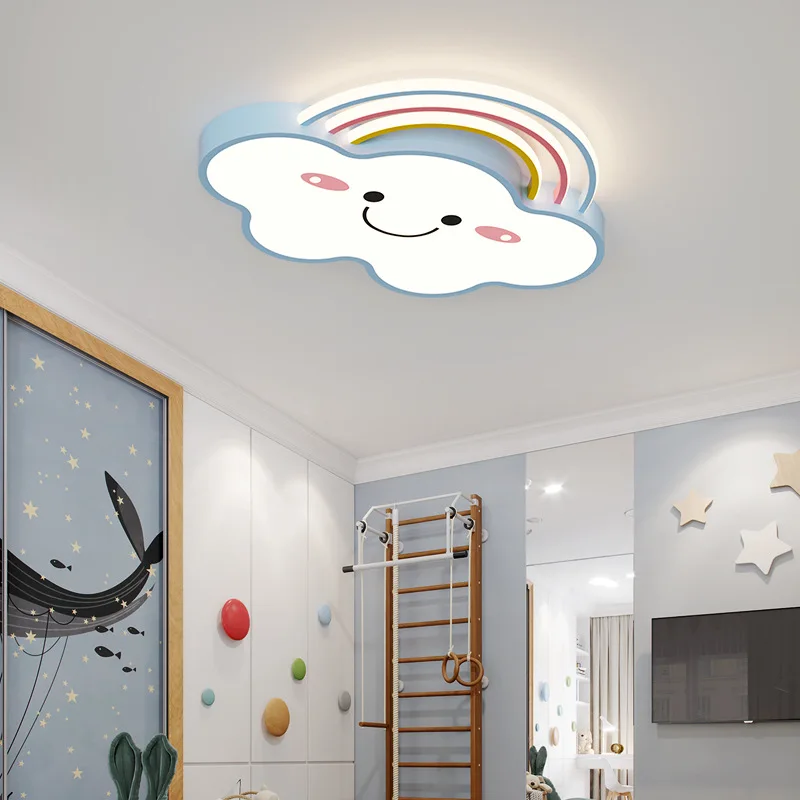 

Modern Cloud Ceiling Lamp for Dimmable Decoration Flush Mounted Led Ceiling Light Home Kindergarten Children's Room Kids Bedroom