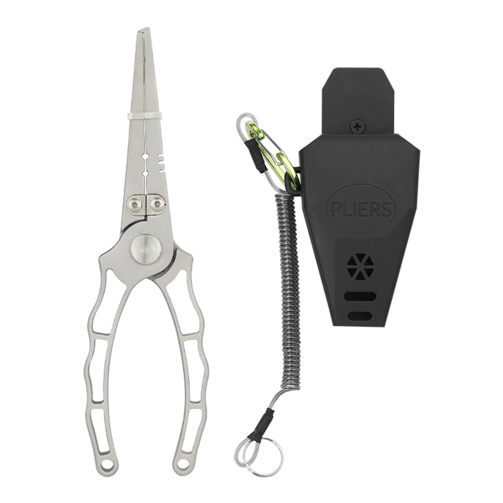 

Fishing Pliers Saltwater Fishing Gear Tungsten Cutters Split Ring Hook Remover Multifunction Scissor Braid Line Lure Cutter