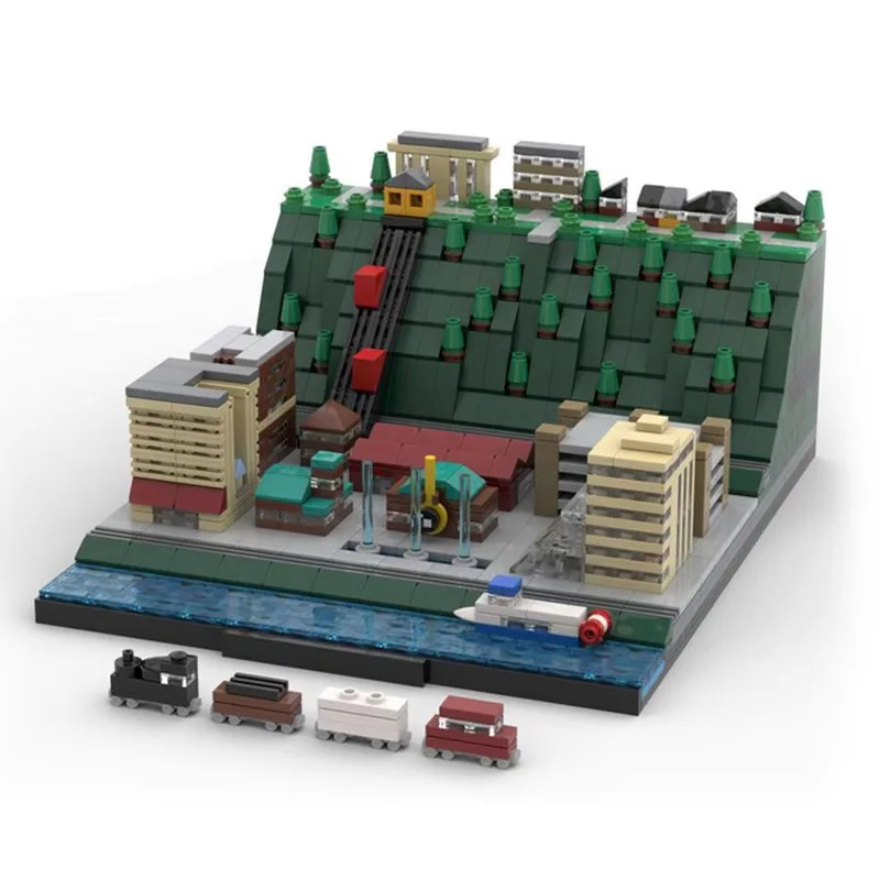 1193 шт. Детский конструктор Pittsburgh Skyline