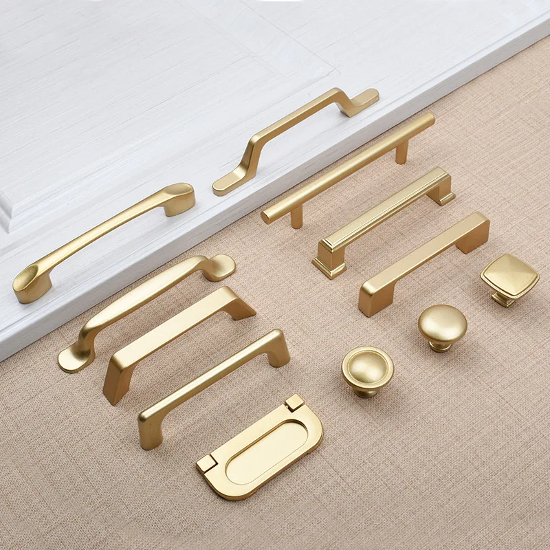 

Modern Wardrobe Door Handle Drawer Gold Handle Cabinet Cabinet Luxury Nordic Invisible Door Handles for Furniture Cabinet Knobs