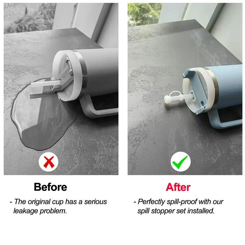 Набор силиконовых пробок для защиты от протекания портативный многоразовый