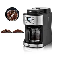 Stainless steel Espresso Coffee Machine Multi-function Automatic drip coffee machine insulation grinding beans brewing one