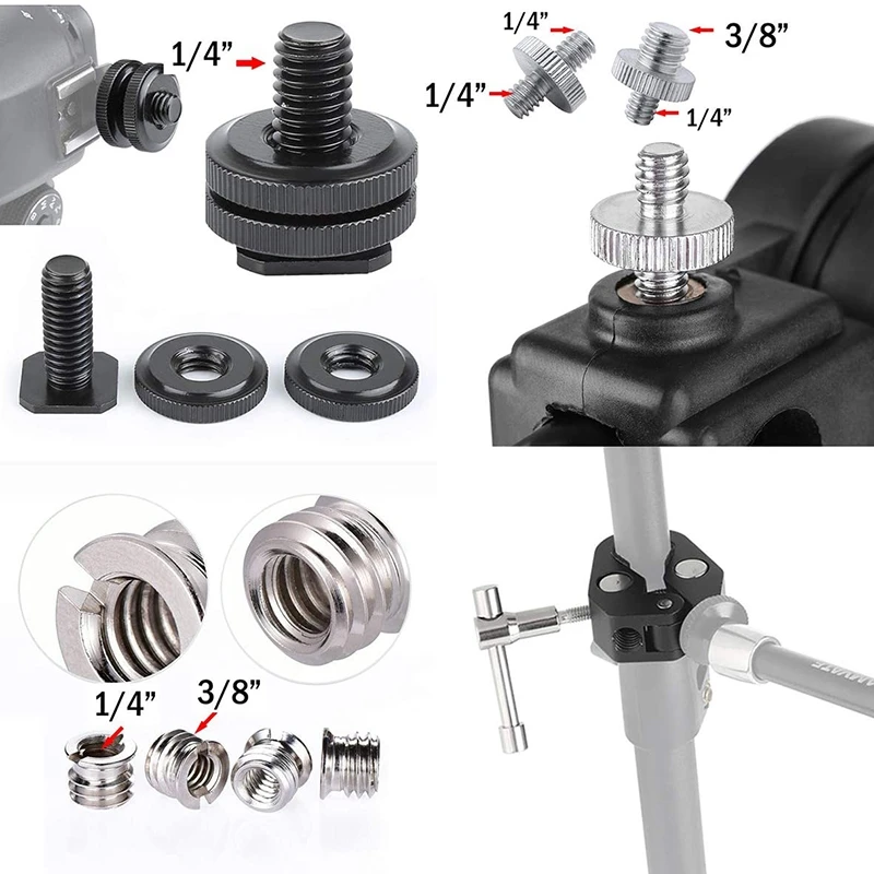 Зажим для штатива супер-зажим с шарнирной шаровой головкой стандартная головка