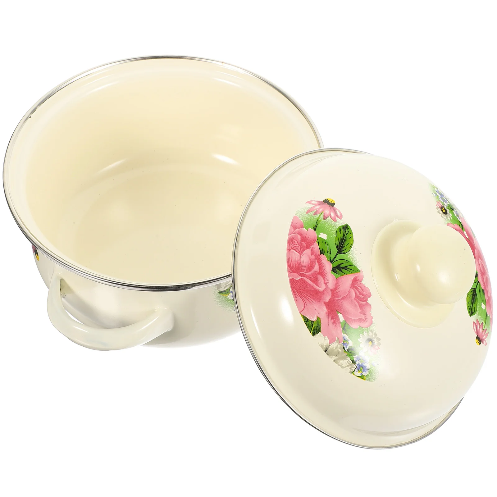 

Крышка для кастрюли и соуса, керамическая кастрюля, духовка, жаровня, глина, кастрюля, кастрюля, фарфоровая чашка для готовки на пару, посуда для супа с двойными ушками